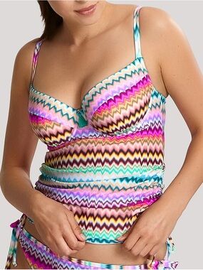 Panache Milano Balconette Tankini in Ikat Print